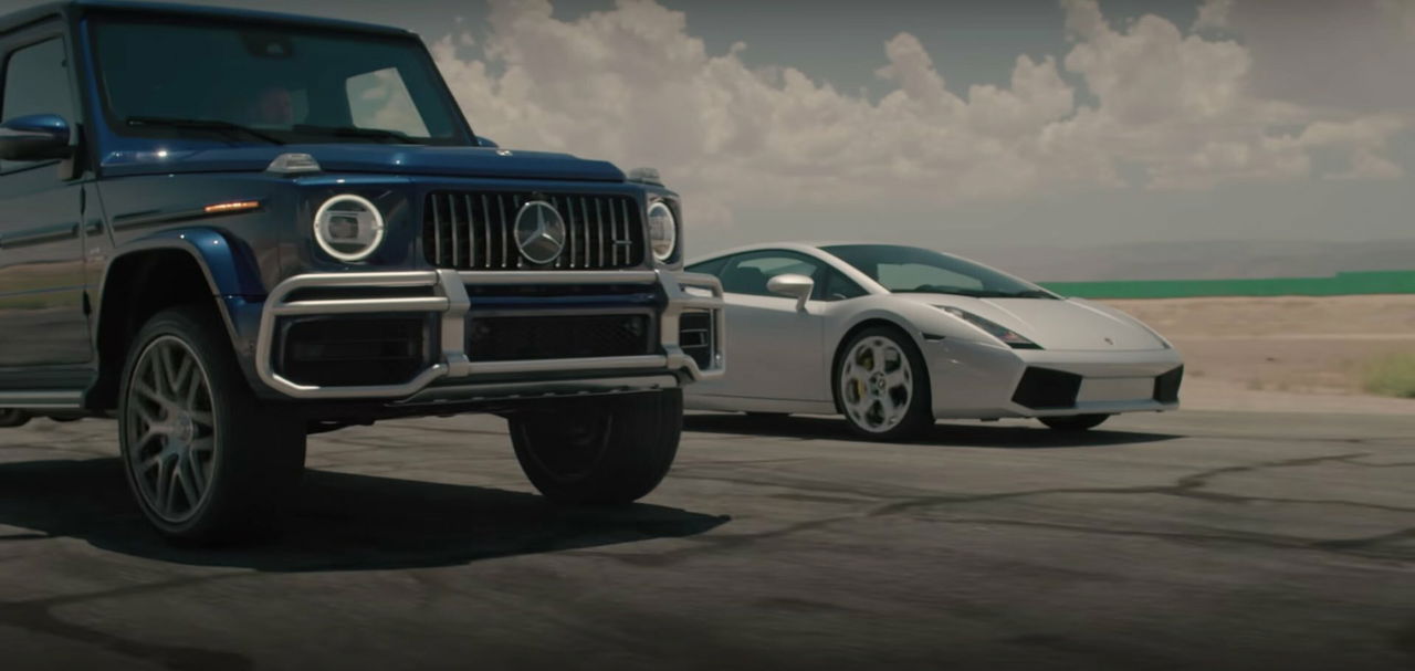 Mercedes G 63 Vs Lamborghini Gallardo 2