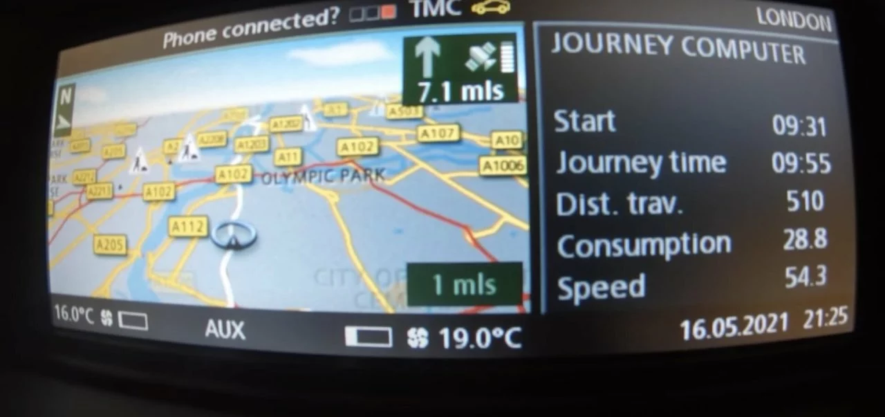 Recorrer 838 Km Bmw Serie 7 V12 Un Solo Deposito Gasolina Video 3