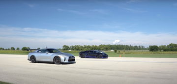 Nissan Gt R 2200 Cv Vs Bugatti Chiron Video 1