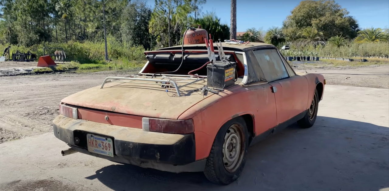 Porsche 914 Primer Arranque En 30 Anos Video 1