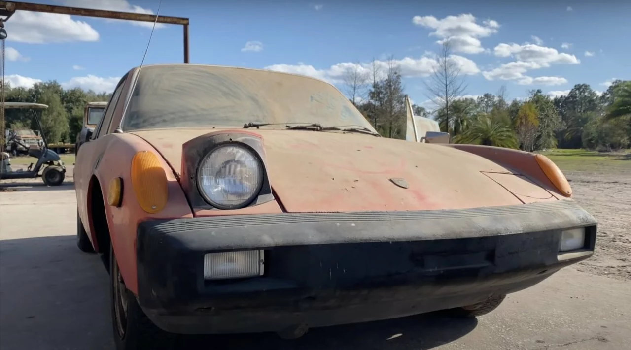 Porsche 914 Primer Arranque En 30 Anos Video 2