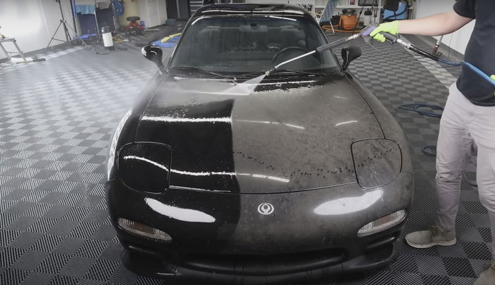 Mazda Rx 7 Primer Lavado 23 Anos Video 2