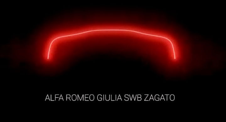 Alfa Romeo Giulia Swb Zagato Teaser 01