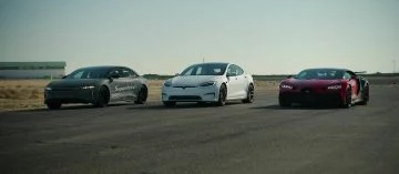 Tesla Vs Bugatti Vs Lucid