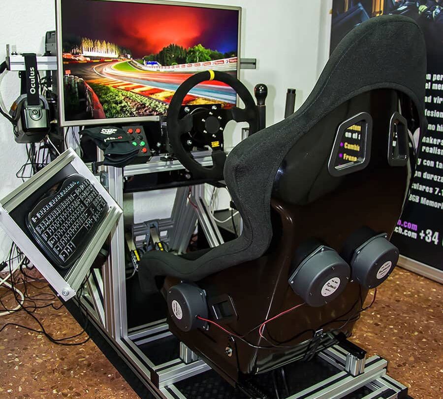 Cockpit Con Bodyshakers Simracingcoach