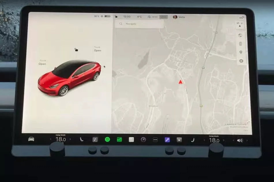 Mandos Fisicos Tesla Model Y Model 3 Video 1