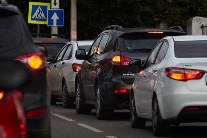 Atasco Trafico Coches 05