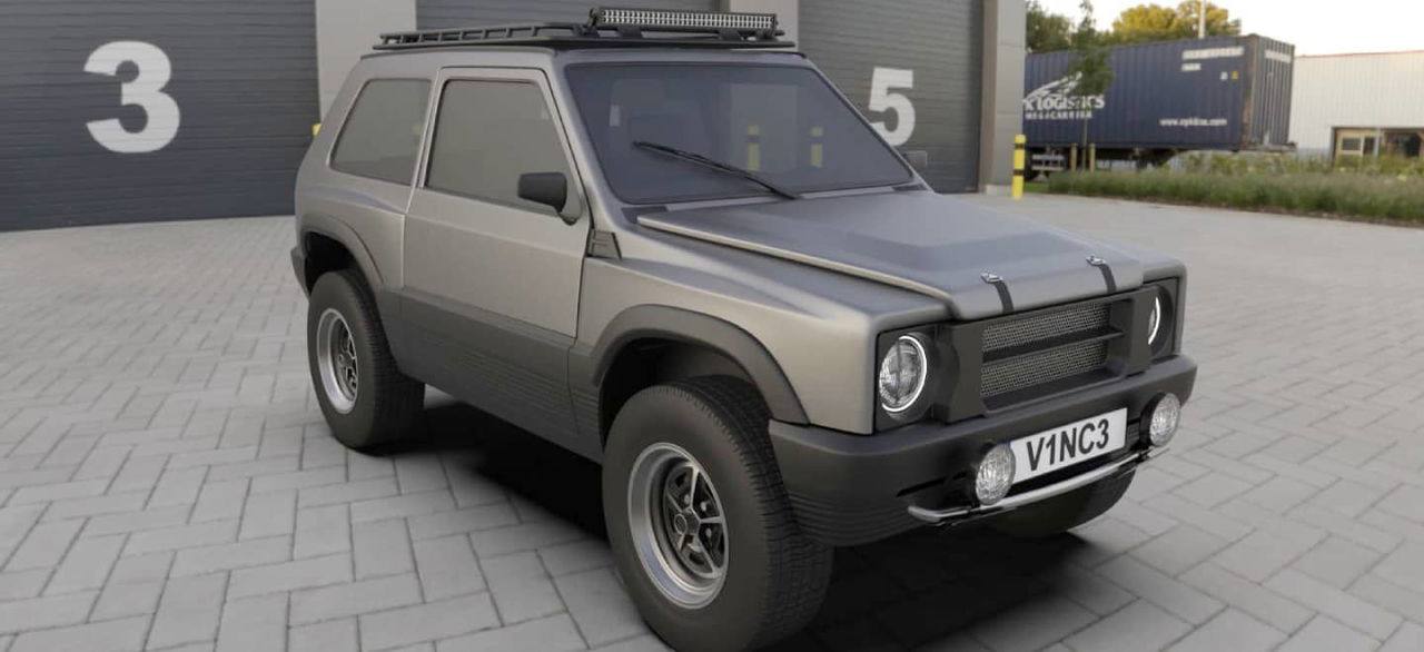 Fiat Panda 4x4 Restomod 01