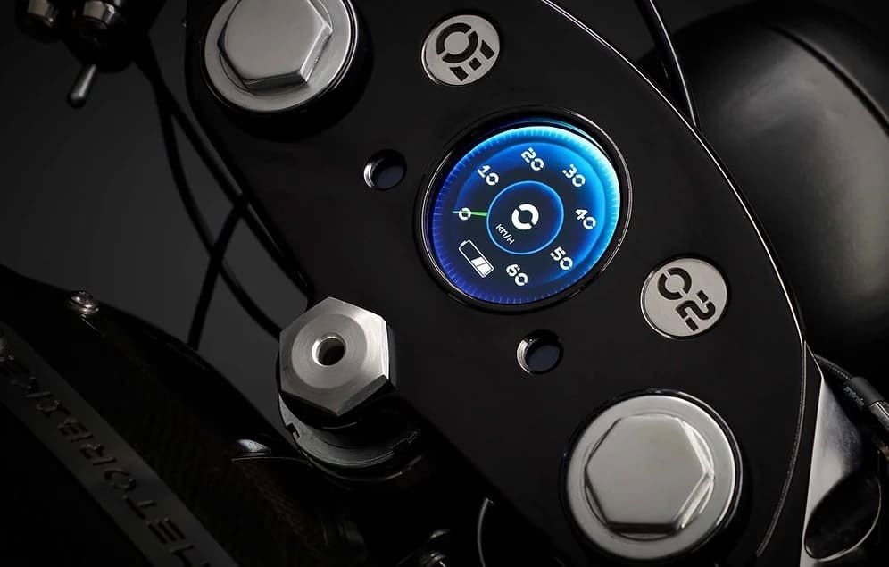 Metorbike Cafe Racer Indicador Lcd