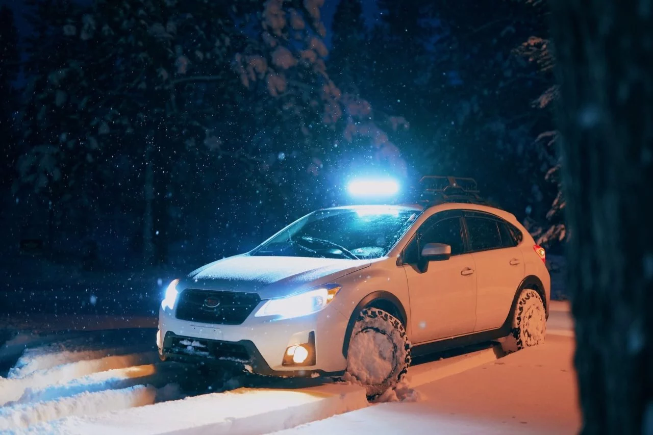 Coche En La Nieve