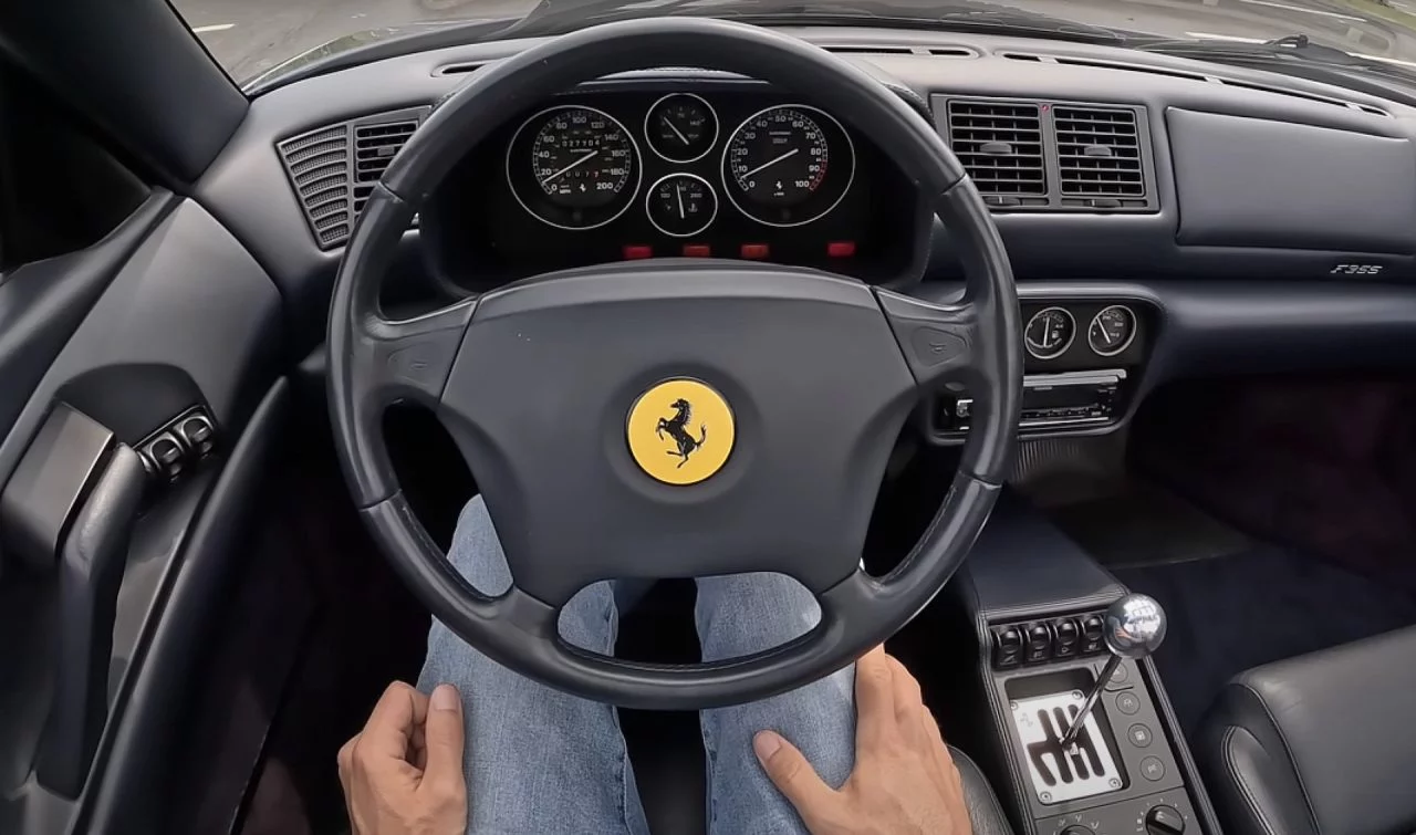 Ferrari F355 Spider Manual Video 1