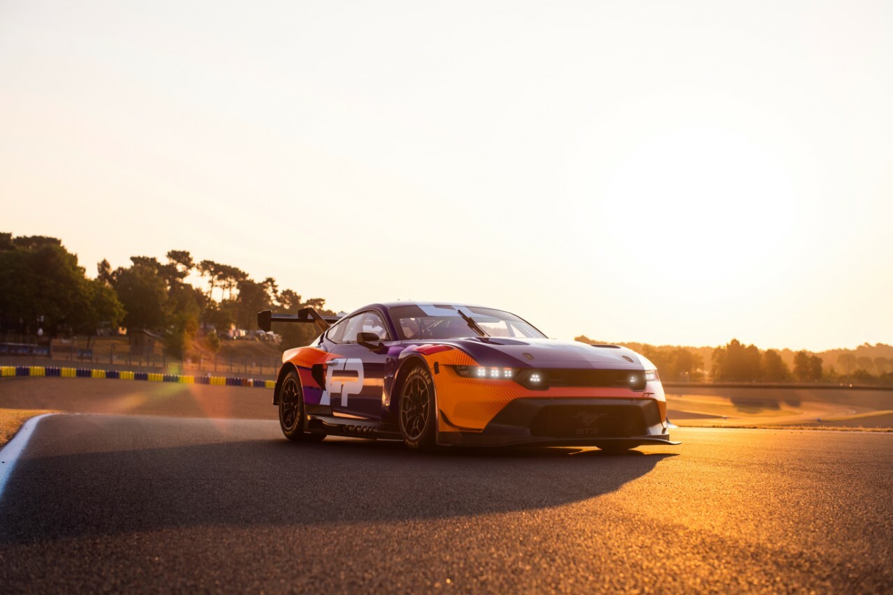 Así es el brutal Ford Mustang que competirá en Le Mans 2024 y en el campeonato de resistencia GT3