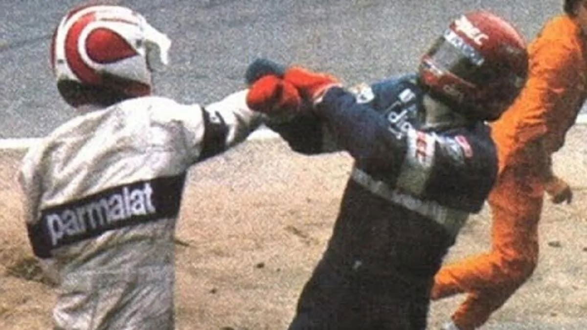 Pelea Entre Eliseo Salazar Y Nelson Piquet