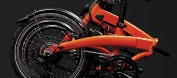 eBike de Megamo Executive plegada, ideal para zonas urbanas