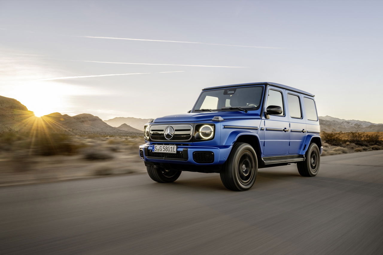 Avistamos el Mercedes Clase G 580 eléctrico, potencia y tradición ahora en clave sostenible.