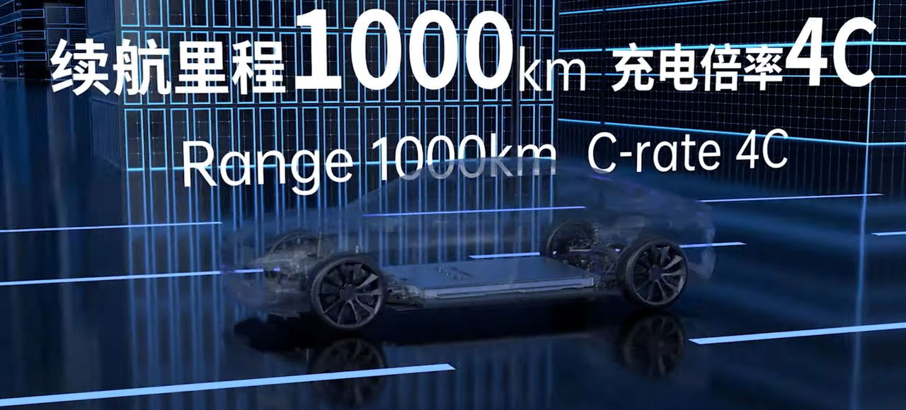 Vista de la plataforma de vehículo eléctrico con indicación de autonomía y potencia