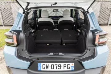 Vista del maletero del Citroën C3, amplio y funcional
