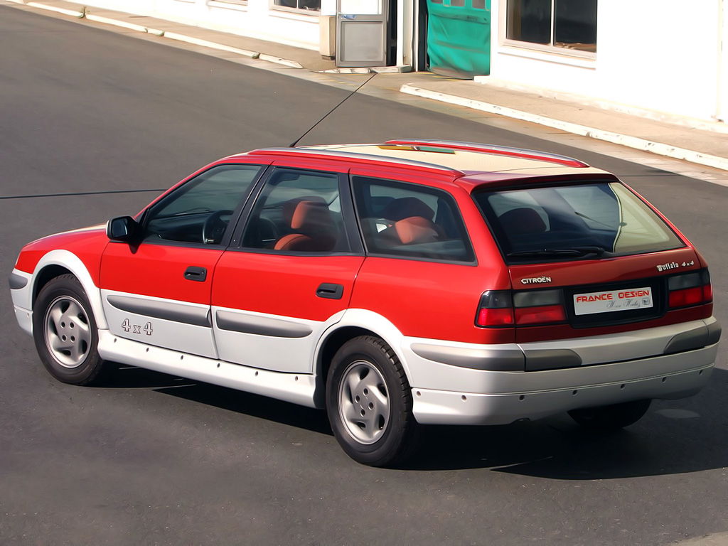 Prototipo Citroën Xantia Break 4x4 con diseño aventurero.