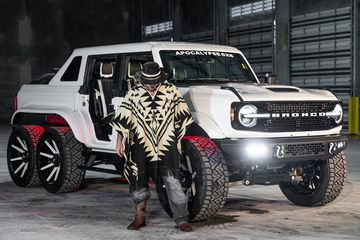 Ford Bronco 6x6 con acabados de lujo y potencia de 400 CV.