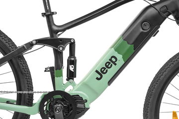 Ebikes de Jeep con motor central, doble suspensión y gran autonomía.