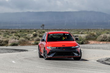 El Hyundai IONIQ 5 N en pruebas para la subida a Pikes Peak