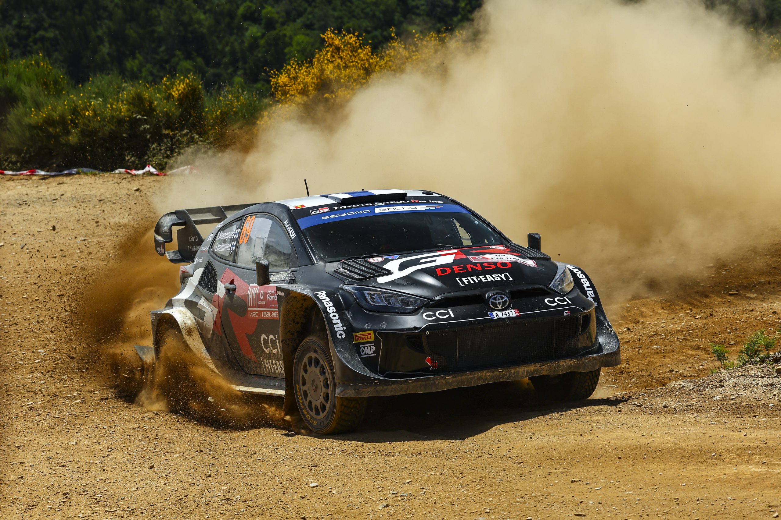 Rally de Portugal: Kalle Rovanperä pasa al frente del triplete provisional de Toyota