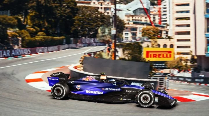 Williams muestra decoración Duracell para GP Mónaco 2024, deslumbrante