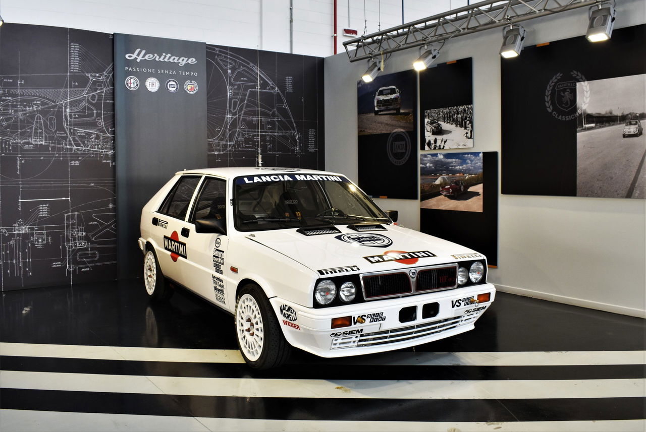 Lancia Delta HF 4WD, icono de los rallys en exposición.