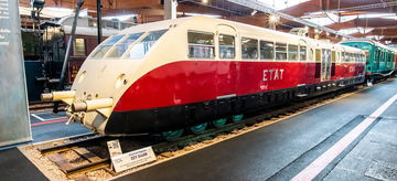 Bugatti Autorail Type 41 Royale, un tren con diseño vanguardista de 1933.