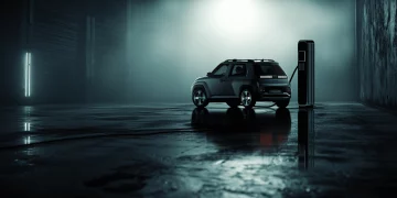 El nuevo SUV de Hyundai, destacando su diseño robusto y aptitudes para el segmento aventurero.