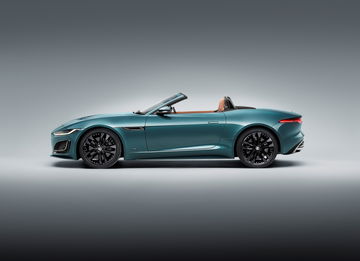 Perfil dinámico del Jaguar F-Type, un adiós emblemático.