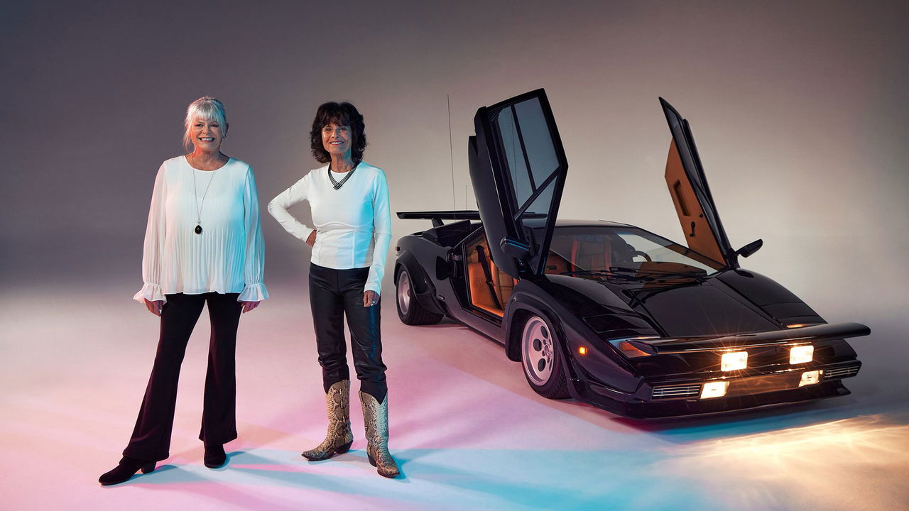 El Lamborghini Countach, ícono con dos alerones y 12 tubos de escape.