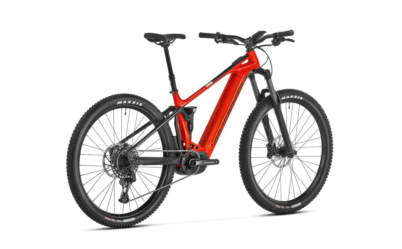 Ebike Mondraker Chaser con suspensión total y motor Bosch.