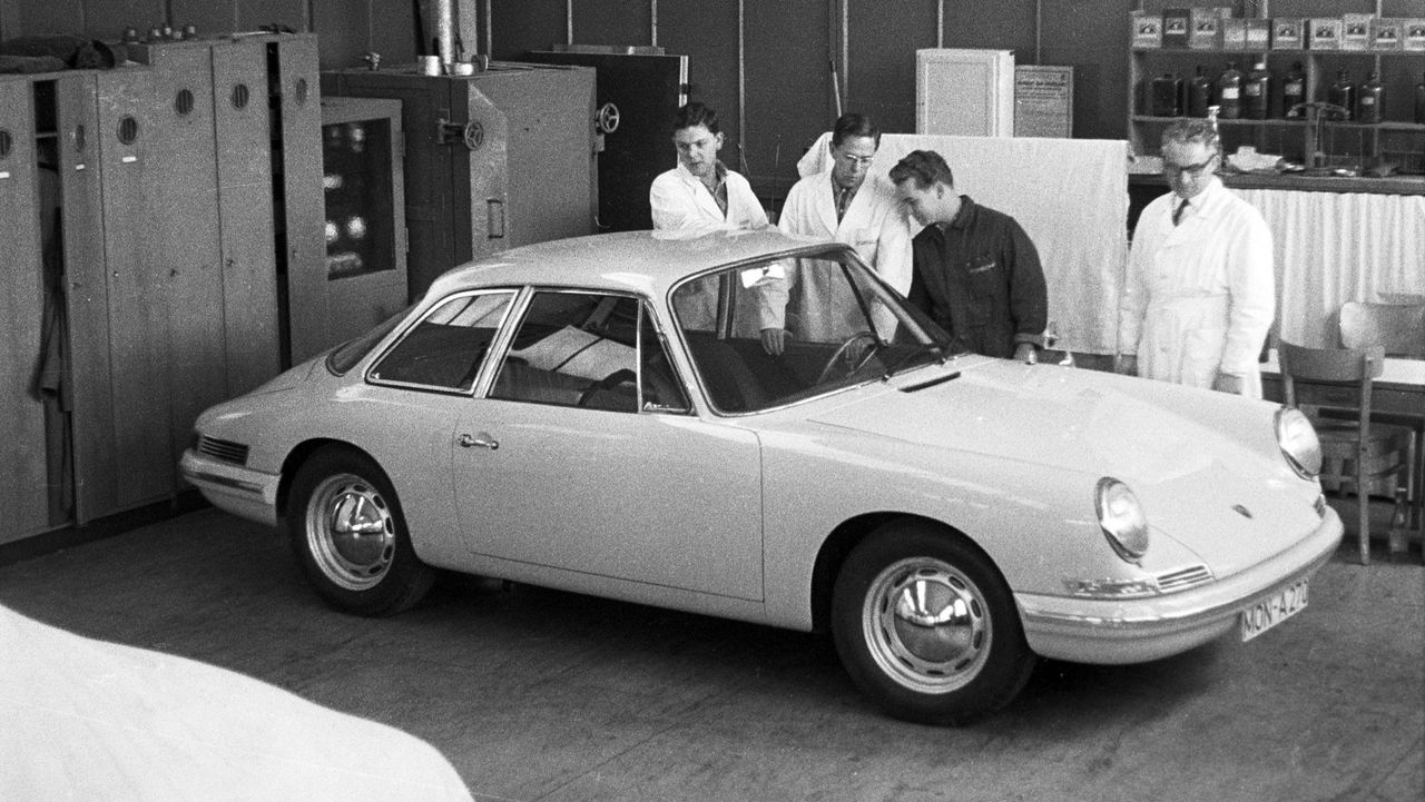 Prototipo 4 plazas, precursor del Porsche 911