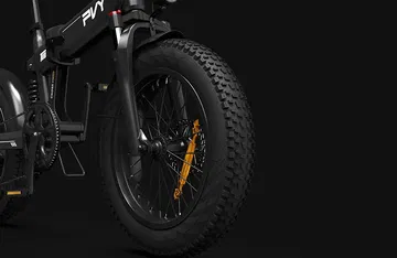 Ebike todoterreno plegable con autonomía destacable y diseño SUV.