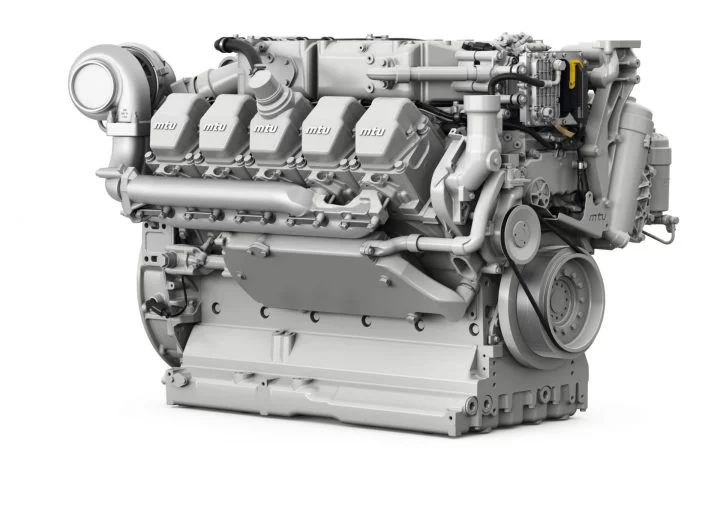 Motor V10 diésel híbrido de Rolls-Royce con 1.496 CV de potencia.