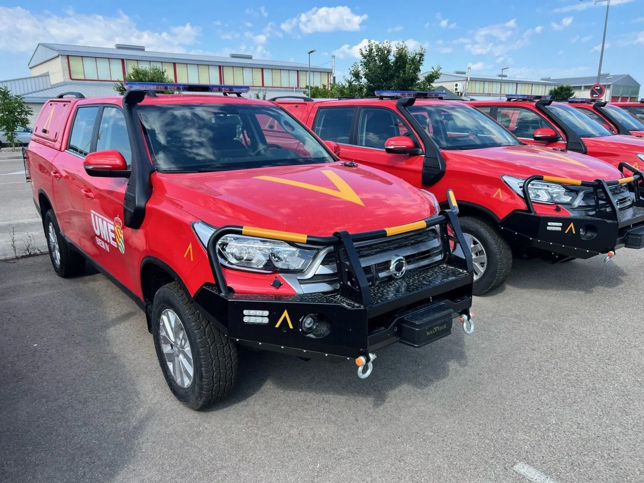 Ssangyong Musso, pick-up 4x4 opción económica para la UME