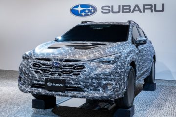 Subaru anuncia su motor híbrido boxer con adelantos en el diseño exterior.