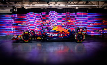 RB20 Red Bull con decoración especial para el Gran Premio de Gran Bretaña.