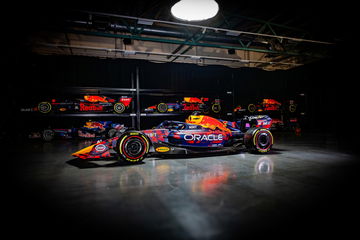 El RB20 de Red Bull destaca con una estética renovada para el GP de Gran Bretaña.