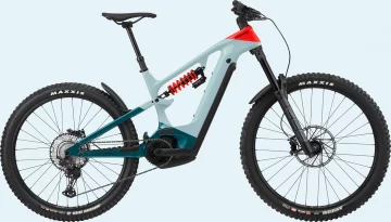 La e-MTB Cannondale Moterra Neo LT con motor Bosch y suspensiones de 170mm.