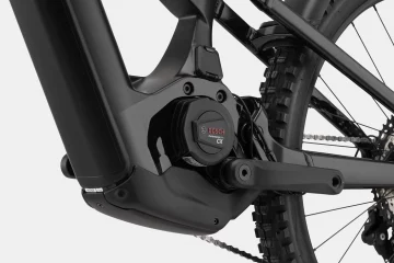 Detalle del potente motor Bosch en la ebike Cannondale Moterra.