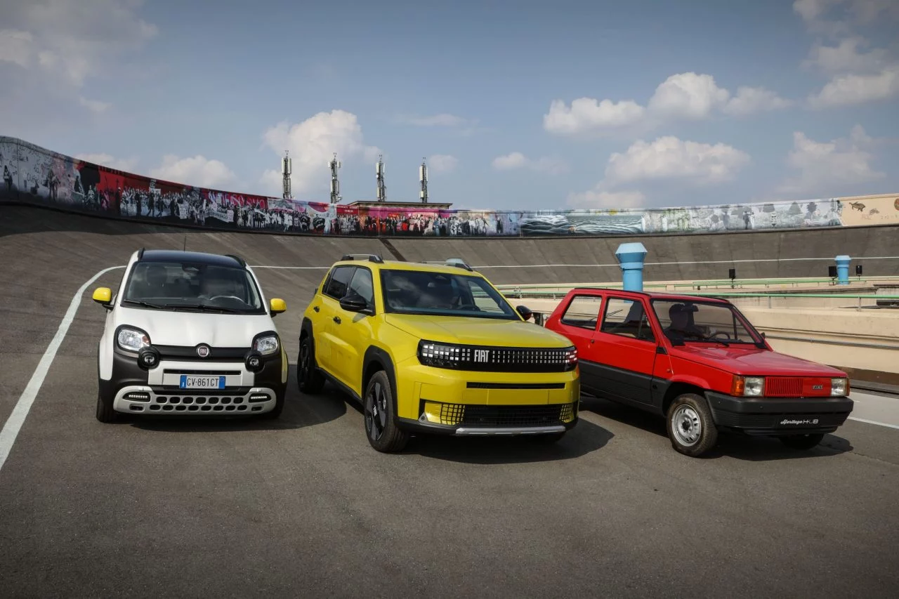 Comparativa del Fiat Grande Panda eléctrico con el Citroën ë-C3 y Renault 5.