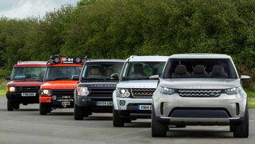 Evolución del Land Rover Discovery a lo largo de sus generaciones.