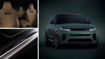 Range Rover Sport SV presentando refinamiento y diseño innovador