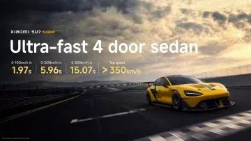 Xiaomi SU7 Ultra, sedán de 4 puertas con 1.548 CV.