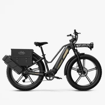 Ebike Fiido Titan con diseño robusto y capacidad de gran autonomía.