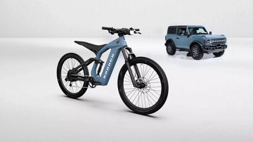 Ebike inspirada en Ford Bronco, ideal para terrenos difíciles.