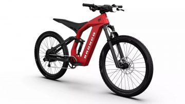 E-bike con diseño inspirado en Ford Bronco, ideal para off-road.