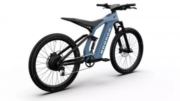 Innovadora e-bike inspirada en el robusto Ford Bronco, ideal para aventuras todo terreno.